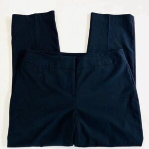 Ellen Tracy Black High Rise Wide Leg Trousers 14